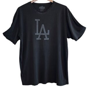 🌈 6/$60 Red Jacket LA Disrressed Grey Black T-shirt XL 100% Cotton Lightweight